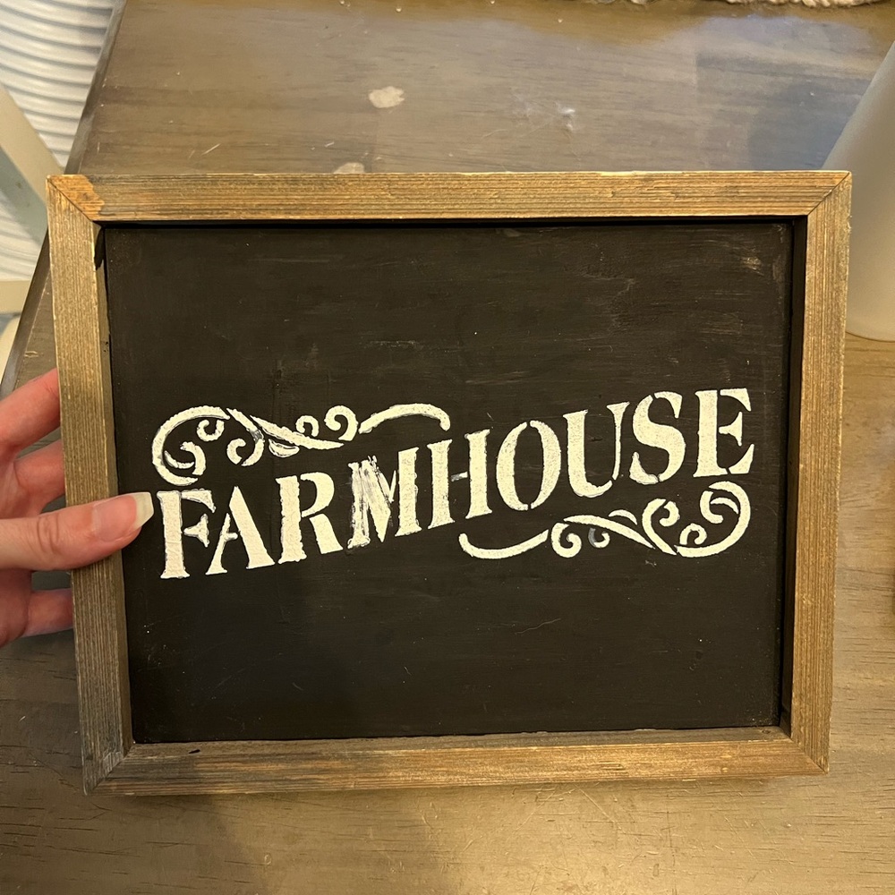 Farmhouse Sign